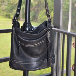 Coach Black Leather Crossbody